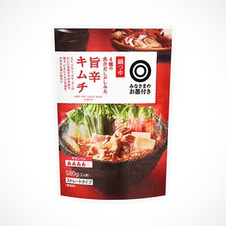 みなさまのお墨付き 鍋つゆ魚介だしがしみた 旨辛キムチ